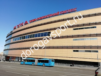 ТРК Щука, в котором находится фитнес клуб DDX