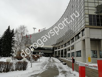 Отель Азимут Олимпик, в котором находится фитнес клуб Фитнес мир